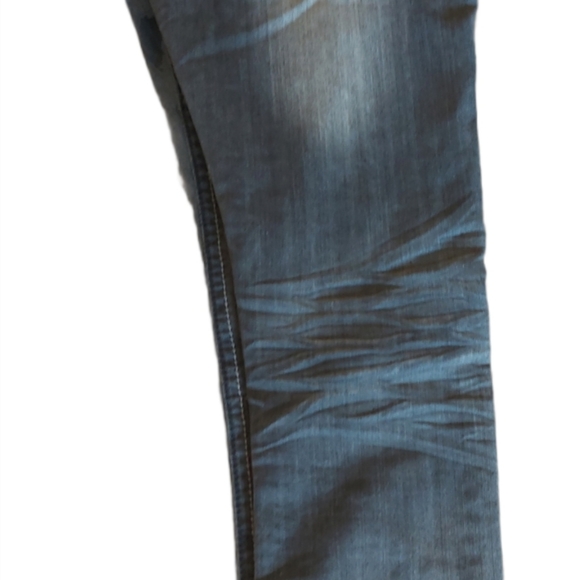 Washed Grey Vintage Jeans,Size 28,Low Rise - Picture 3 of 8